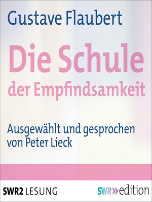 cover image of Die Schule der Empfindsamkeit